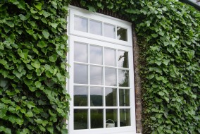 Pre Finished White timber Window