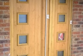 Milano Door Combination in Irish Oak