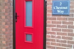 Genoa in Red " See Composite Door Gallery "