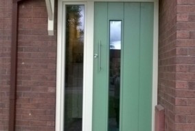 Composite Door in Chartwell Green