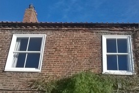 Timber Sash Window including new Lintels